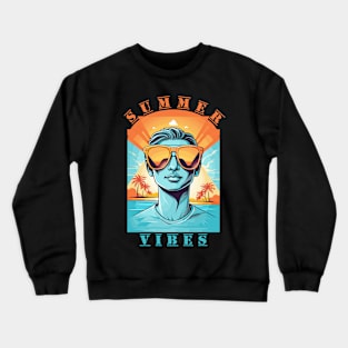 Cool Hipster Crewneck Sweatshirt